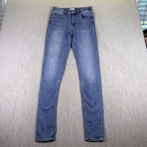 Amalli Talli Jeans Women Sz 27x36 Light Wash Straight Leg Stretch Tall